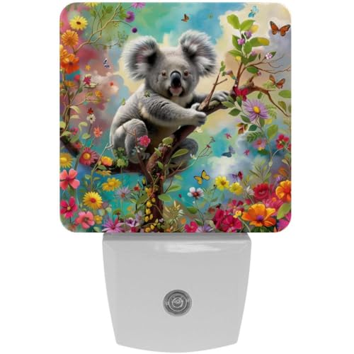 Lámpara de noche LED con sensor para niños miniatura 1