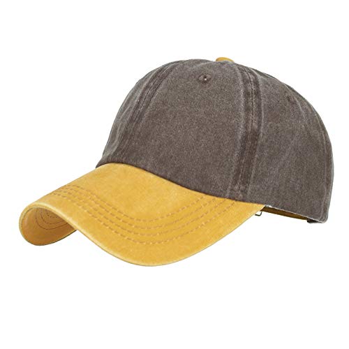 Gorra de béisbol vintage de tela, gorra de béisbol, gorra para el aire libre, moda para mujeres, hombres, transpirable, playa, ajustable, gorra de béisbol, hip hop, sombrero para el sol, G, Tallaúnica Cover