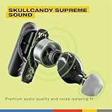 Skullcandy Smokin’ Buds Wireless Earbuds, Bluetooth Headphones, Noise Isolating Fit, Up to 20 Hours Battery, IPX4 Sweat and Water Resistant, Microphone for iPhone Android - True Black - Image 4