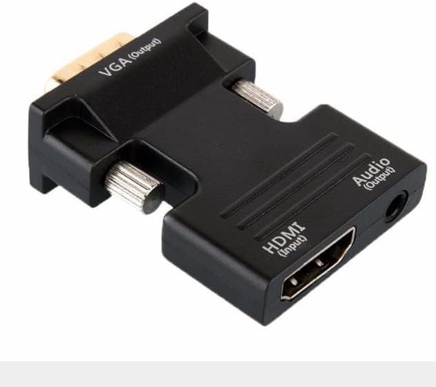 HDMI to VGA adapter with audio HDMI to VGA portable converter Laptop To TV