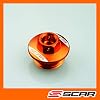 SCAR Bouchon vis carter huile moteur Compatible avec KTM SX SXF SX-F EXC TPI EXCF 50 65 85 125 150 250 300 350 450 500 06-22 – Orange
