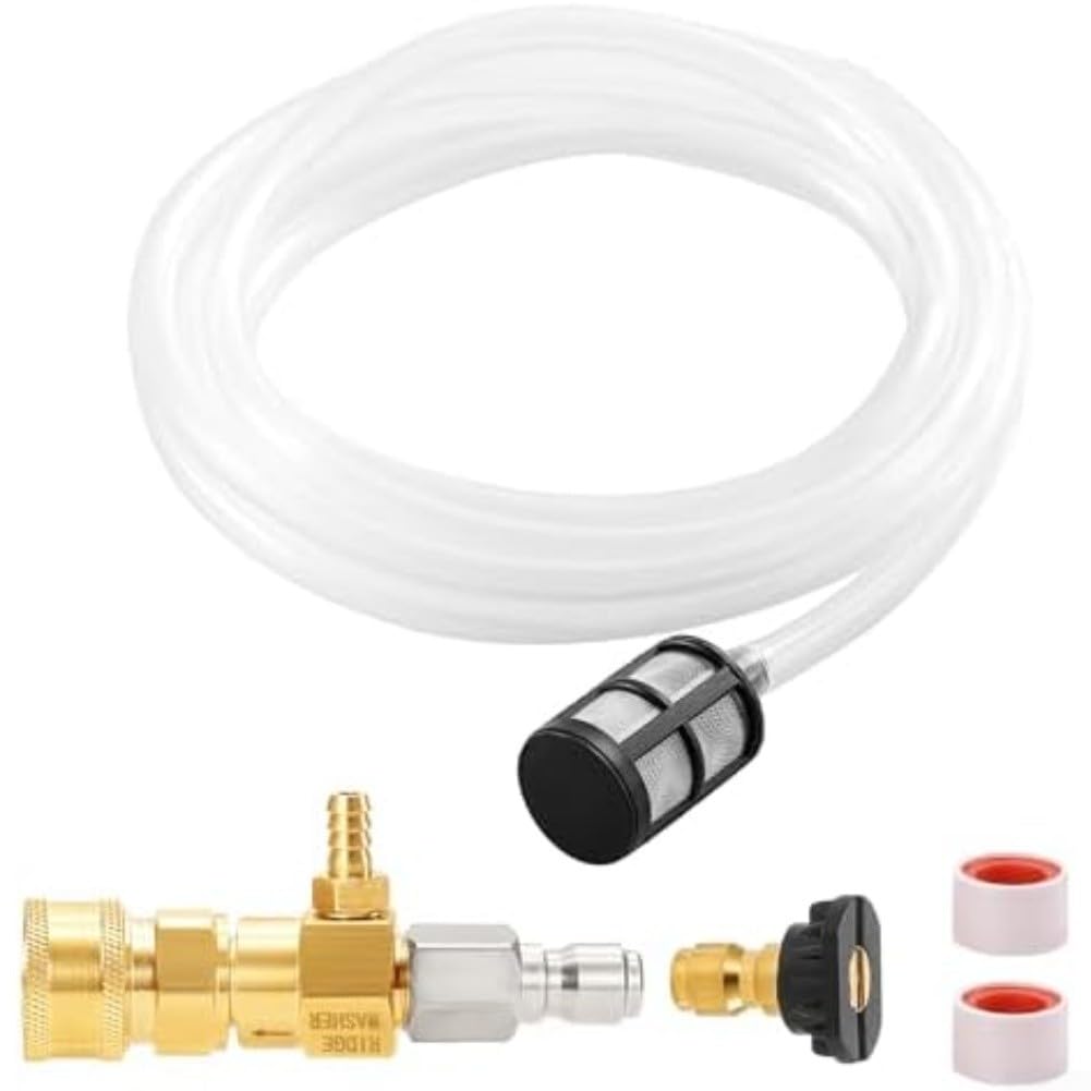 Injecteur aval pour nettoyer la terrasse et la voiture sans fuite avec tuyau 3m