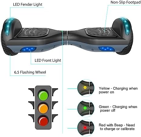 Miniatura 6 de Aeropatín de autoequilibrio - UL2272 certificado, aeropatín para niños