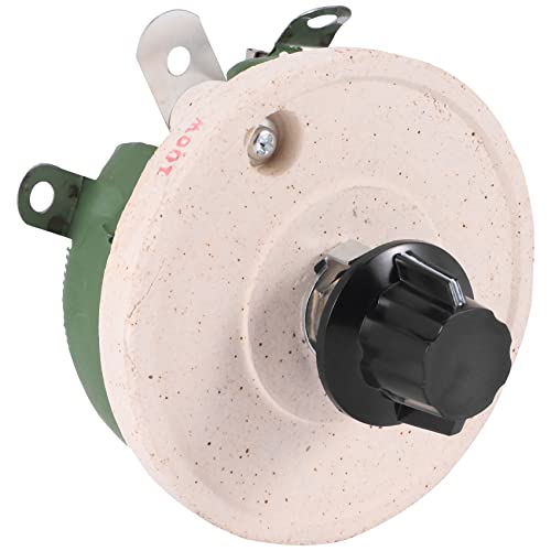 HADIIH 100W 100 Ohm Keramik Drahtpotentiometer rotierend Widerstand Rheostat