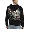 TZVEHAFYA Women's Veil Rock Band Pierce Printed Hoodie Fashionable Hoodies Sweatshirts For Home & Leisure 3-Season Wear Spring, Fall, Winter Multicolor S #1