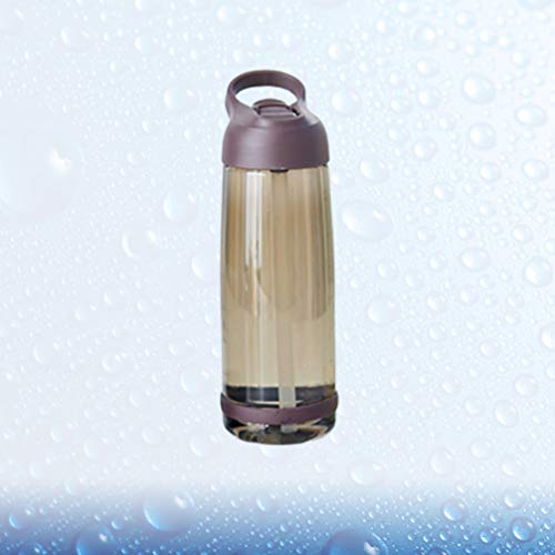 Garrafa de água esportiva VICASKY grande portátil garrafas de plástico à prova de vazamento, copo es