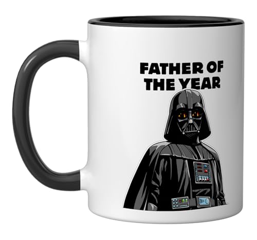 Taza cerámica Star Wars Darth Vader 11 oz negro/blanco miniatura 1
