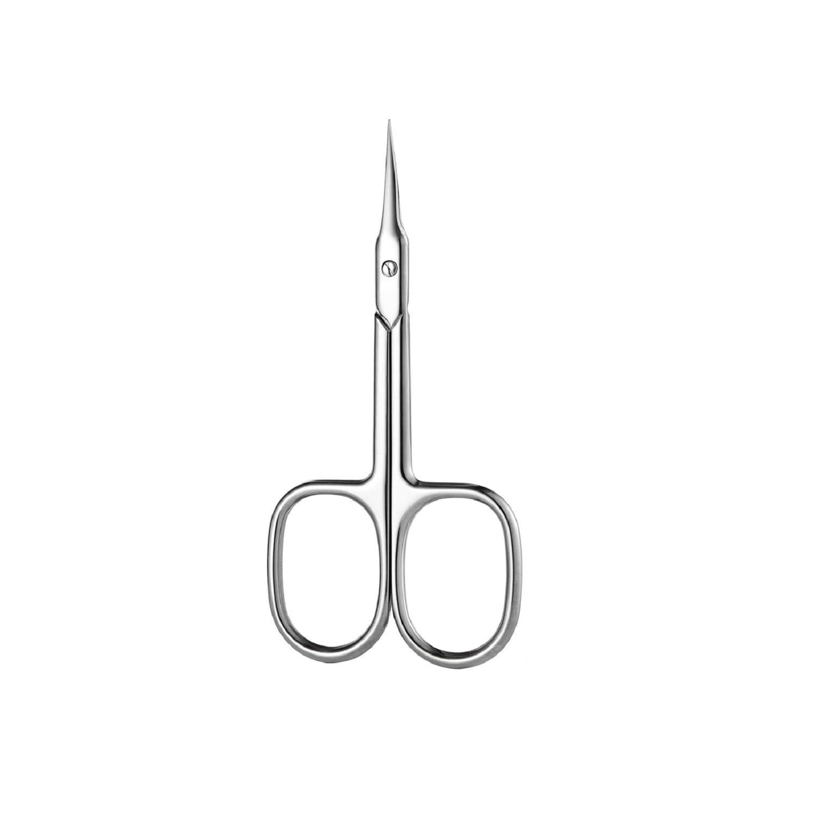 Tijeras profesionales para Cutículas, Tijeras de Belleza en Acero Inoxidable para Cejas, Bigote, Nariz Vello, Tijeras Manicura Tijeras Corta Cuticulas - 1