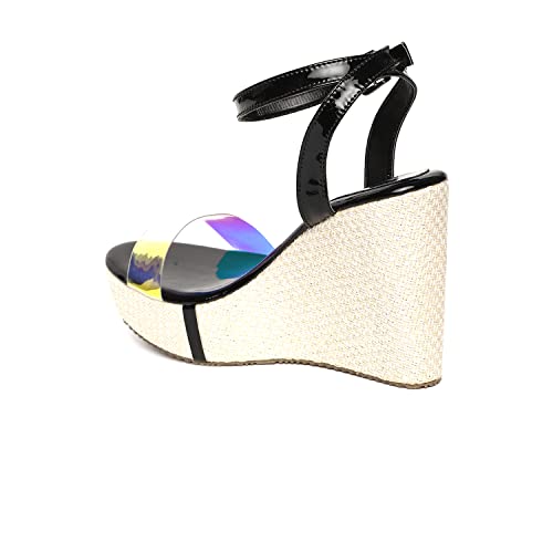 Image of Marc Loire Women's Pair of Platform Wedges High Heel Fashion Sandal for Casual, Outdoor, Party and Holidays