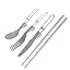 foldable spoon+fork+knife+chopstick-Ti1123T