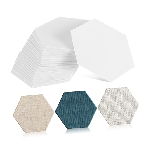 OSALADI 100 Pcs Hexagon Quilting Templates Lightweight Stencils for Beginners for Creative Quilting Patterns and Sewing Projects Unique Paper Piecing Shapes