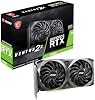Tarjeta gráfica MSI Gaming GeForce RTX 3060 Ventus 2X 12G OC V1 - 15 Gbps GDRR6, reloj boost 1807 MHz, 192 bits HDMI/DP PCIe 4, Torx Twin Fan Ampere 2
