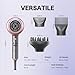 Wavytalk Hair Dryer, Blown Away Ionic Hair Dryer for Curly Hair with Diffuser, 1875W Fast Drying Blow Dryer with Ceramic Technology, 3 Attachments for All Hair Types, Light and Quiet, Rose Gold