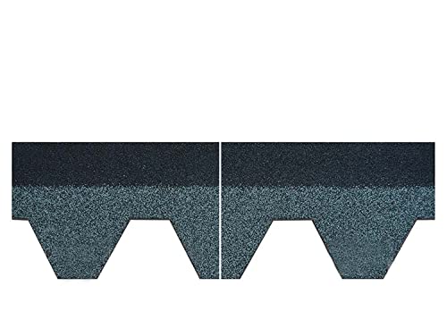 Home Deluxe - Dachschindeln für Outdoor Sauna Lahti - 50,5 cm - 1 Stück I Bitumen Schindeln Dachschindeln