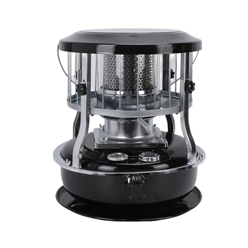 CHEOTIME Calentador y estufa de queroseno portátil 2 en 1, 9000 BTU 4,6 L de altura ajustable, calentador interior y exterior no eléctrico para acampar, cocinar, hogar, garaje CHEOTIME Calentador y estufa de queroseno portátil 2 en 1, 9000 BTU 4,6 L de altura ajustable, calentador interior y exterior no eléctrico para acampar, cocinar, hogar, garaje
