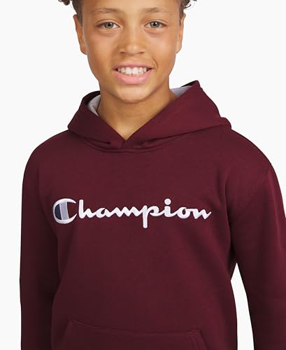 Image of Champion Boys' Boys Hoodie for Kids Sweatshirt Fleece Youth Pullover With Hood