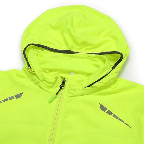Chaqueta Deportiva Ligera para Hombre Verde miniatura 5