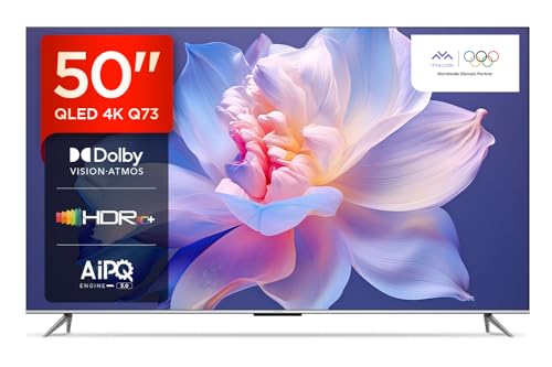 Image of iFFALCON 126 cm (50 inches) 4K Ultra HD Smart QLED Google TV iFF50Q73 (Black)