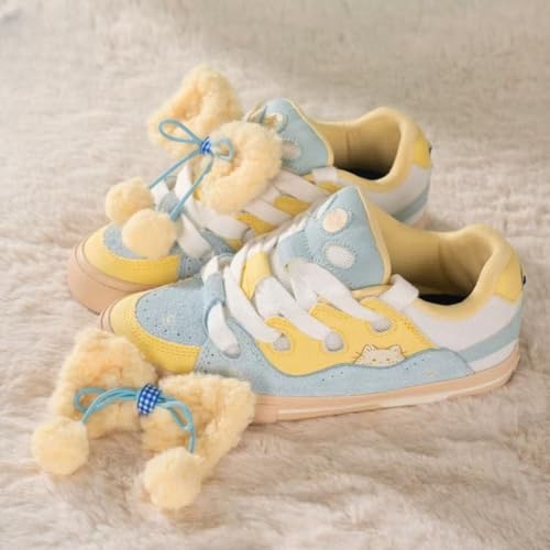 Cloud Soft 2025 Cute Color-Block Athletic Sneakers | Comfortable & Stylish | Perfect for Casual Outfits and Everyday Wear3