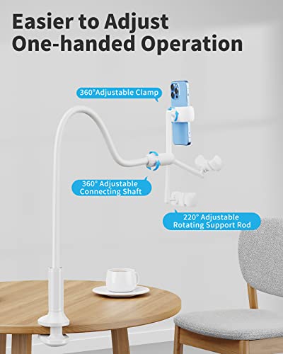 Saiji Folding Bed Desk + Phone Holder #TOP3