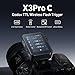 GODOX X3 Pro C X3Pro-C TTL Wireless Flash Trigger for Canon, 2.4G Wireless Flash Transmitter, Support Touchscreen & Bluetooth & APP Control, Built-in Lithium Battery, Fast Charging, Pro Performance
