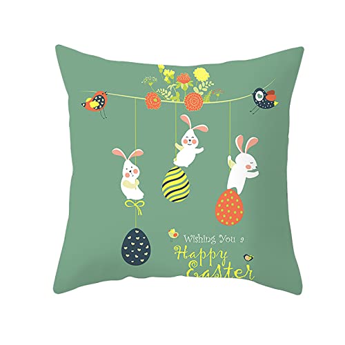 Ostern-Kissenbezüge, 4er-Set, 45,7 x 45,7 cm Cover