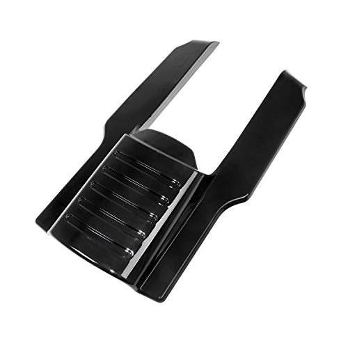 XMMT Vivid Black Motorcycle 7\" Rear Fender Extension Kit Filler Stretched for Harley Touring Road King Street Glide 1996-2008