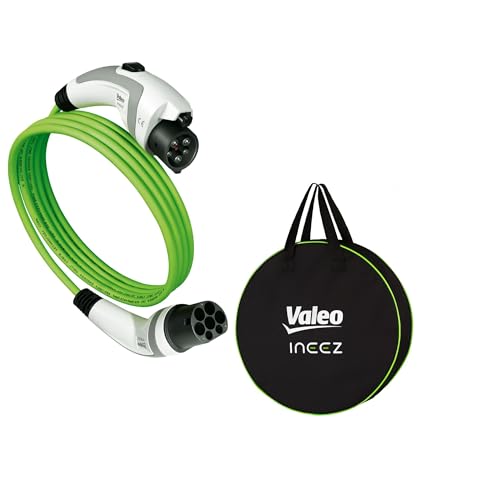 Câble de charge Type 2 Type 1 Valeo Ineez pour recharger facilement votre voiture hybride en voyage