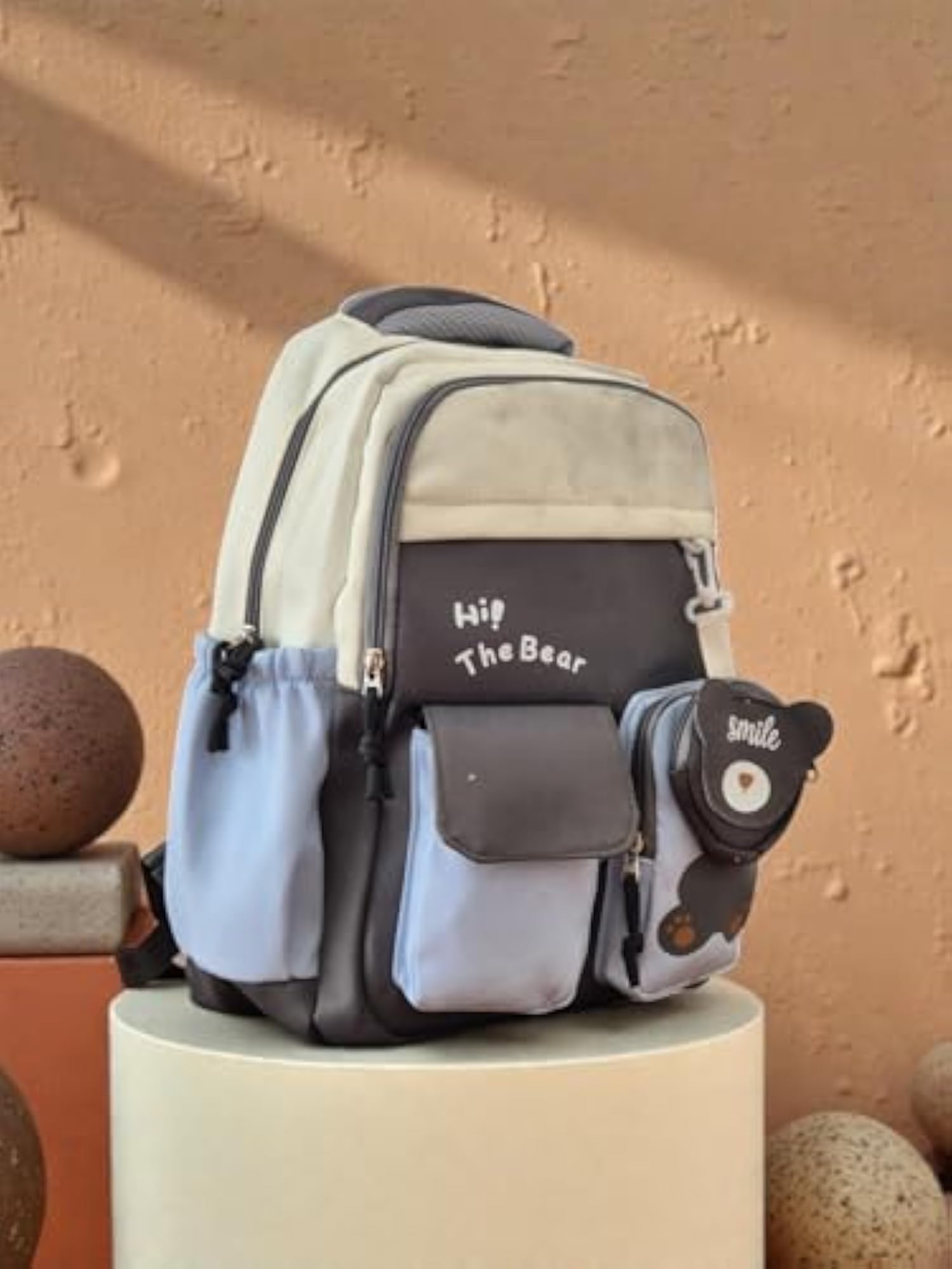 Korean Kids School Backpack for Girls & Boys, Travel Bag