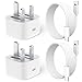 ​iPhone 15 16 Charger Fast Charging 2 Pack 20W USB C Charger Plug Fast with 2M USB C Cable Compatible with iPhone 16/16 Pro/16 Pro Max/15/15 Plus/15 Pro/15 Pro Max, iPad Pro/Air/Mini/11th/10th White