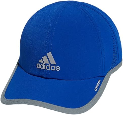 adidas Men's Superlite Relaxed Fit Performance Hat, Team Royal Blue/Grey/Silver Reflective, One Size