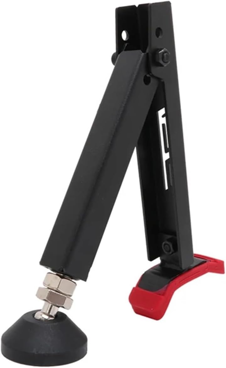 LeosHi Motorcycle Adjustable Wheel Support Side Stands Stand Rear Frame Bike Stand Swingarm Lift for Universal Dirt Bike Repairing Tool (Size : Red B)