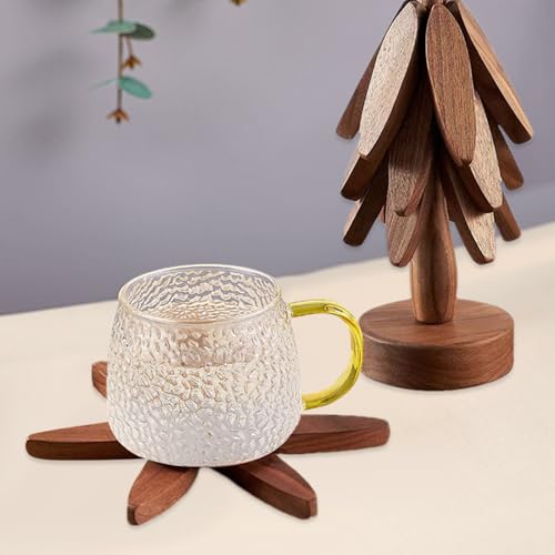Tapis en bois d'isolation pour table en matière naturelle