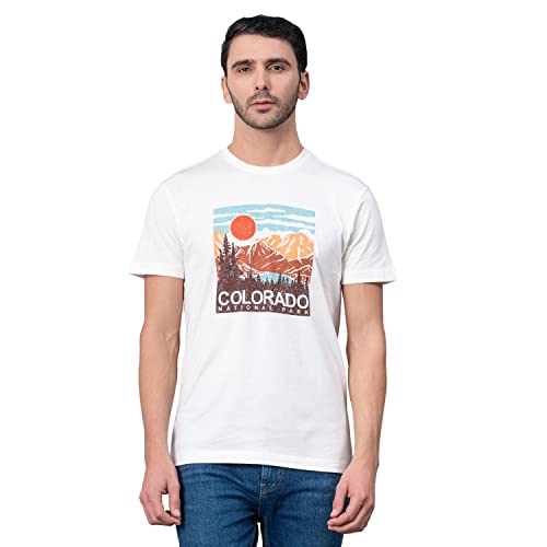 Image of Red Tape Round Neck T-Shirt for Men | Comfortable & Breathable