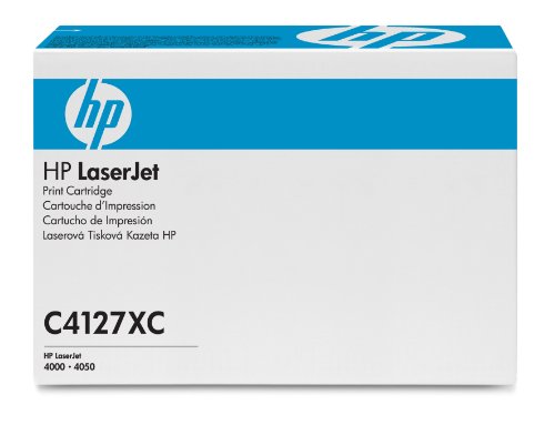 HP C4127XC Cartouche de toner Noir grande capacité pour imprimante LaserJet