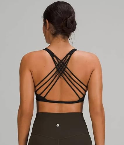 lululemon Free to Be Wild Strappy Sports Bra Black (8)