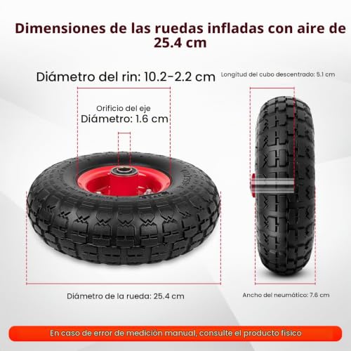 Llantas para diablito de aire 8 Imagen adicional