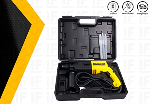 Martelete Perfurador Rotativo Com Maleta Sds Plus 650w 850 rpm Mr650 Hammer