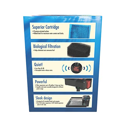 Image of AQUA-TECH Ultra Quiet Power Filter, for Aquariums 20-40 Gallons (Pack of 4)