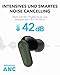 soundcore P30i by Anker Noise Cancelling Earbuds, smarte Geräuschunterdrückung, kraftvolle Bässe, 45h Spielzeit, 2-in-1 Case und Handyständer, IP54, kabellose Kopfhörer, Bluetooth 5.4, App Steuerung