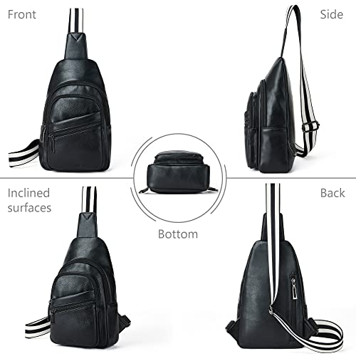 Mroede Sling Bag Crossbody Bags for Women Small Cross Body Bag Fanny Packs Chest Sling Purse for Daily Travel Leisure Sport by Mroede - Used condition - Image 7