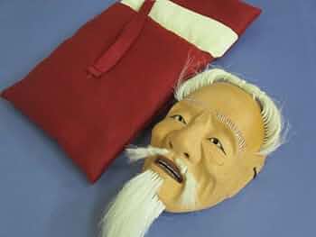 能面　面袋付き　増髪 131010_371987084912810495645_9