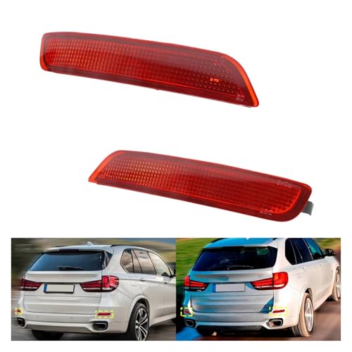 Luz giro espejo lateral X5 F15 F85 para solucionar roturas en parachoques trasero lente roja 2
