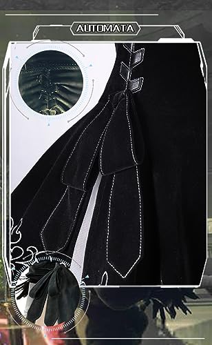 KIRA KIRA 2B Cosplay Costume Black Leotard Dress Full Set Doki-SR Yorha No. 2 Type B Cosplay Halloween Costume