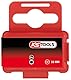 KS Tools 918.3416 1/4 TORSIONpower Bit Innen6kant, 25mm, 5mm, 5er Pack
