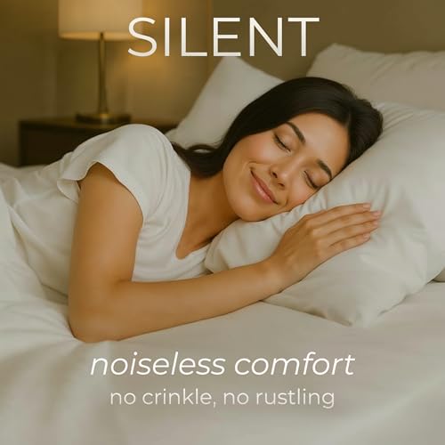 Image of King Size Premium Mattress Protector | 100% Waterproof Tencel Cover | Cooling & Breathable Deep Pocket Mattress Pad King | Noiseless, Hypoallergenic, Soft, Washable Fitted Bed Protector