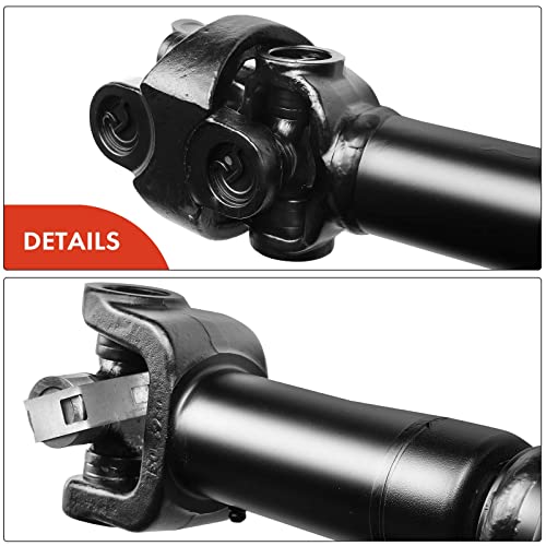 A-Premium Front Complete Drive Shaft Prop Shaft Driveshaft Assembly Compatible With Jeep Cherokee 1987-2001, Comanche 1987-1992, Wagoneer 1987-1990, 4Wd Automatic Transmission, Replace# 53005542 #TOP5