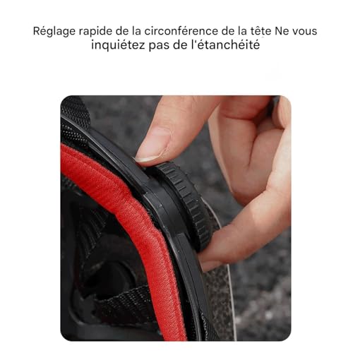 Casco de moto ventilado y gorra de bicicleta cómoda para trayectos largos 5