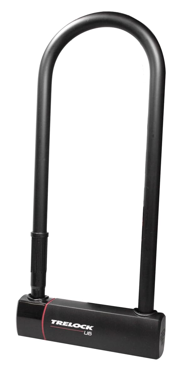 TRELOCK U6 Fahrradschloss Bügelschloss 23 cm Schwarz Art.Nr. 8005199