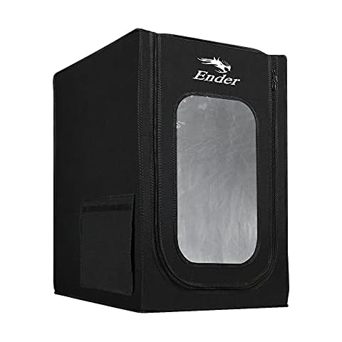 Mini 3D Printer Enclosure, 48 * 60 * 72CM Fireproof Dustproof 3D Printer Tent Protective Cover with Constant Temperature, for Ender 3 / Ender 3 pro/CP-01 / Ender 2 / CR-100 Cover
